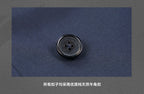 叁冶家|意式双排扣休闲单西 70% 精纺羊毛藏青色男士西装外套